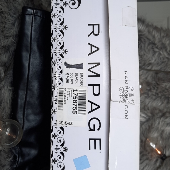 Rampage Boots 9.5 Black with Box - Picture 10 of 10